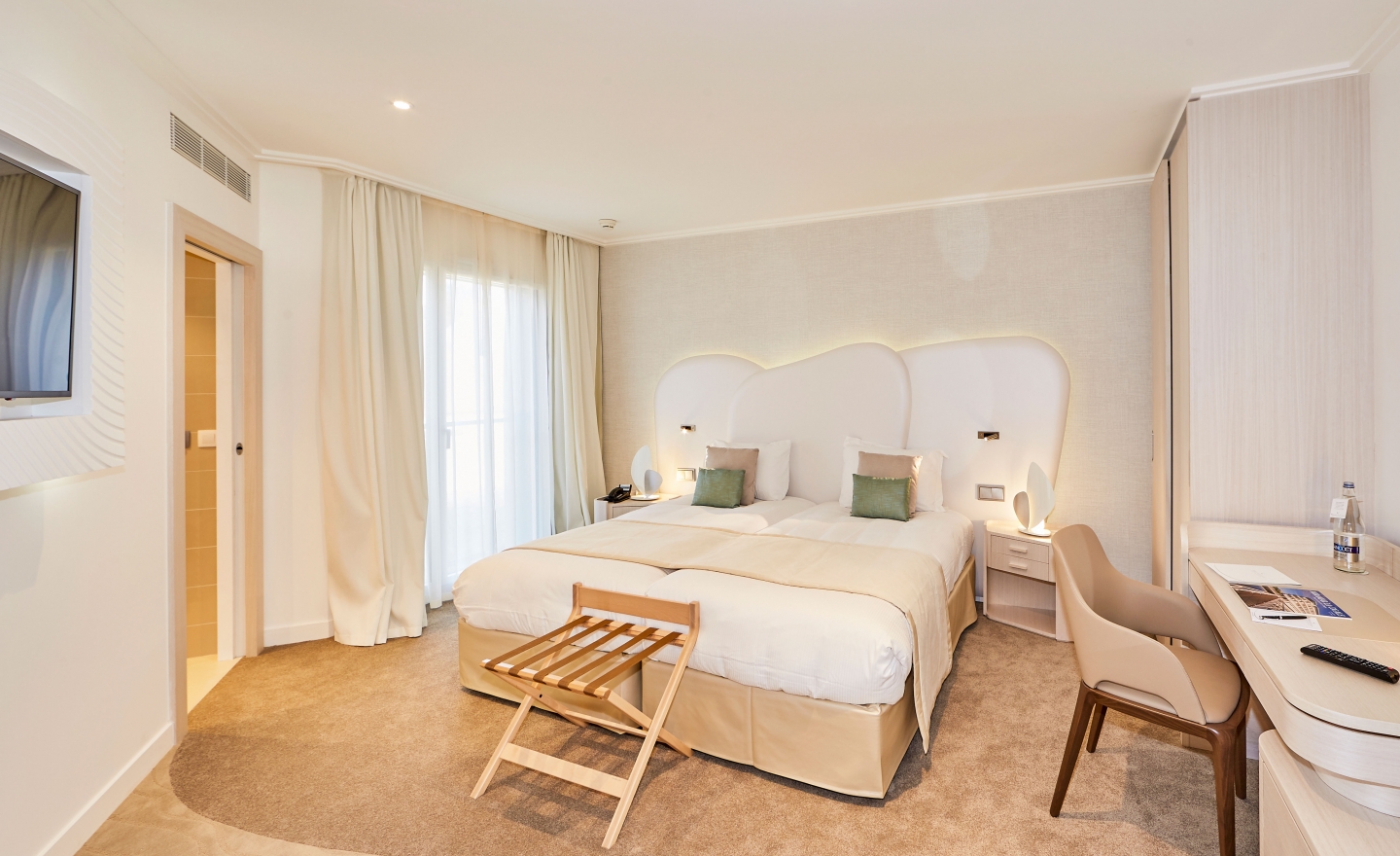 Chambre appartement T4 Résidence Miramar La Cigale