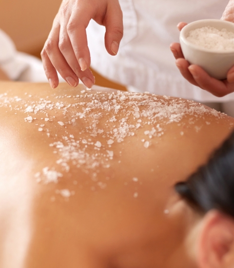 Body scrub at Miramar La Cigale Thalasso and Spa