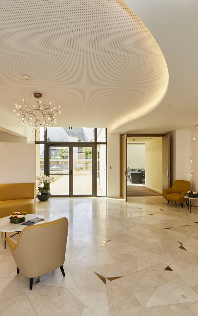 séminaire organisé dans un appartement de l’hôtel Suites La Cigale